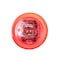 Truck-Lite Low Profile, Led, Red Round, 8 Diode, Marker Clearance Light, Pc, Fit N Forget M/C, 12V 10385R - alternate 2